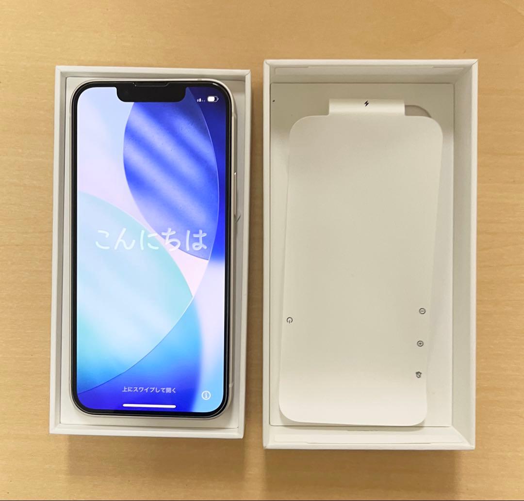 iPhone13mini 128GB スターライト 白 直営店SIMフリー 本体