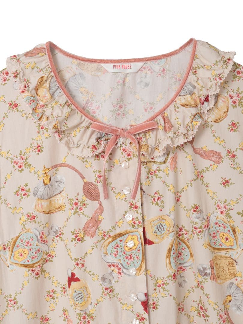 PINK HOUSE パフュームプリントワンピース