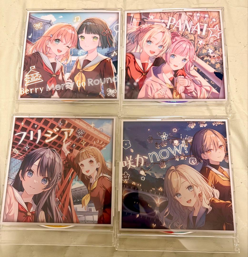 蓮ノ空　ユニットCD4枚セット（ムビチケなし）