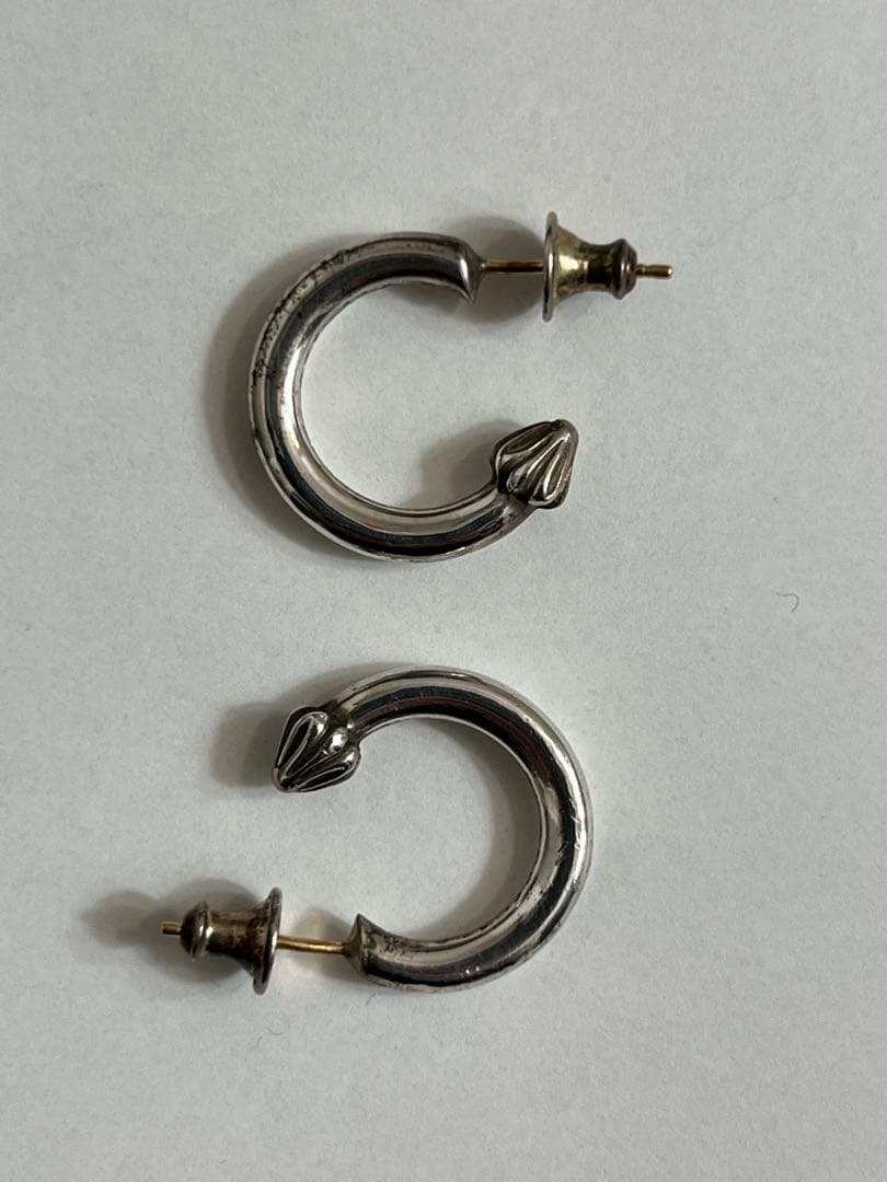 クロムハーツ　プレーンフープピアス