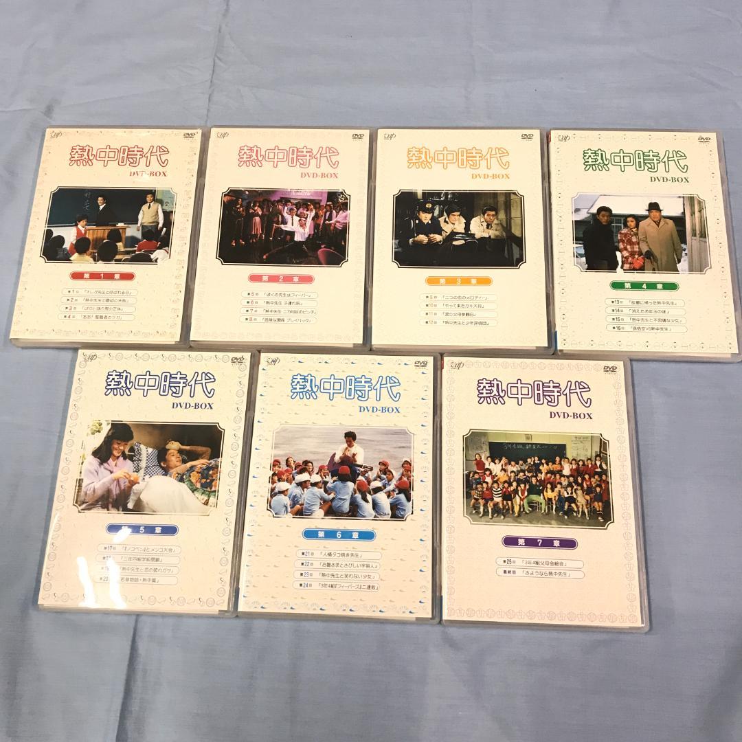 DVD-BOX 熱中時代 8枚組 セル版 水谷豊