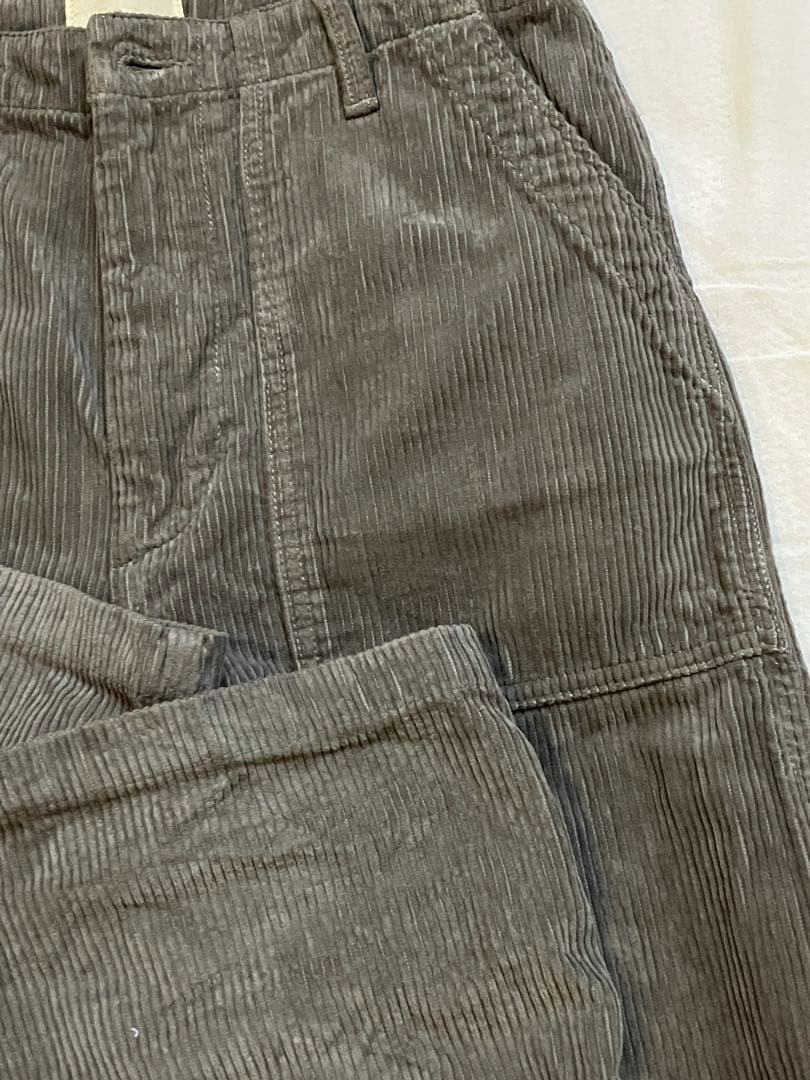 SHISHIKUI CORDUROY BAKER パンツBROWN 34