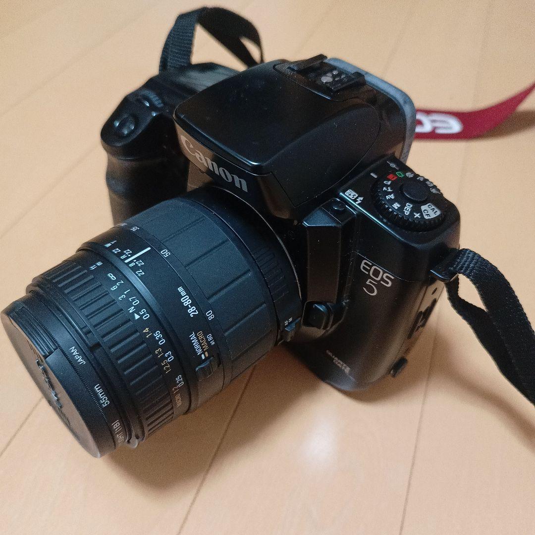 Canon EOS 5 フィルム一眼レフカメラ レンズ、バッグセット