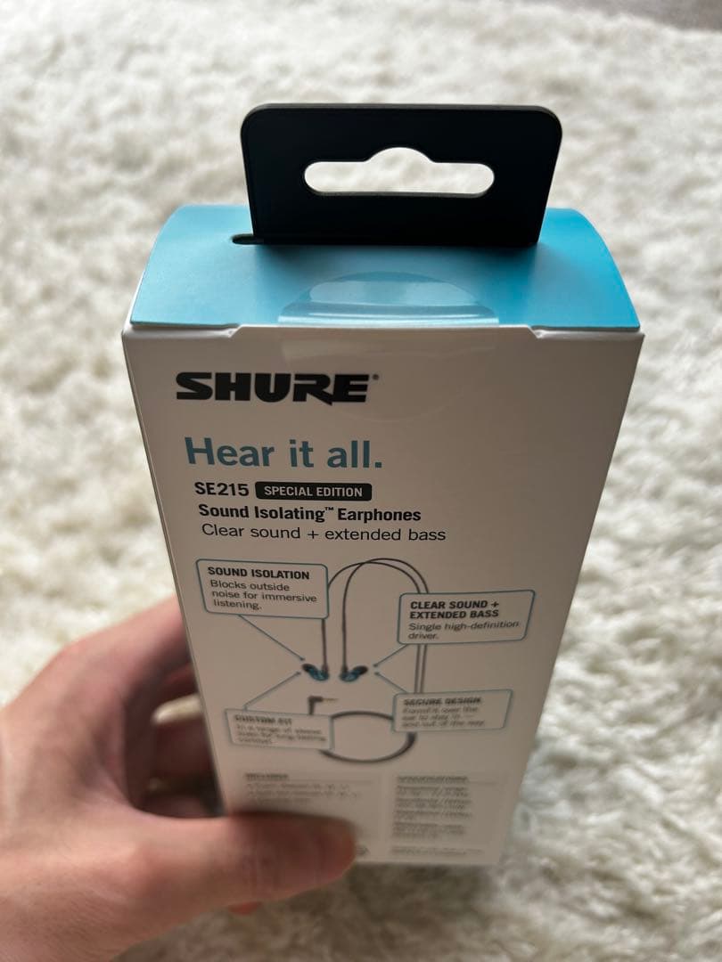 SHURE SE215 SPECIAL EDITION 有線イヤホン