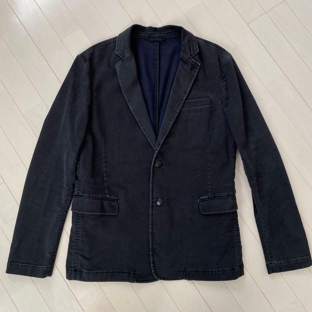 DIESELテーラードジャケット 黒 XLサイズ