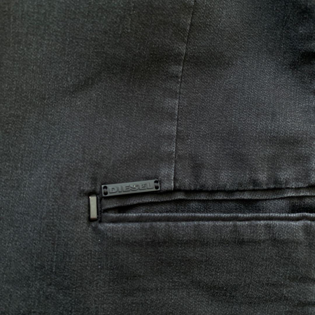 DIESELテーラードジャケット 黒 XLサイズ