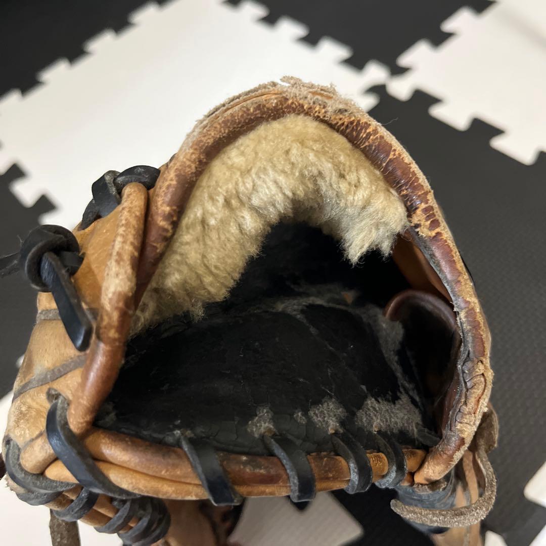 ASICS GOLDSTAGE 硬式グローブ ブラウン