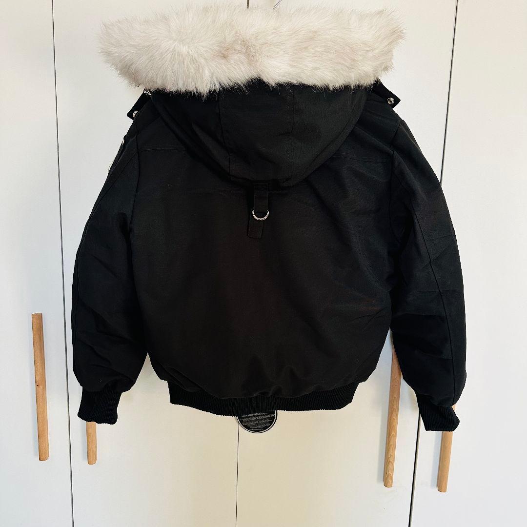 MOOSE KNUCKLES ブラック ダウンジャケット Sサイズ