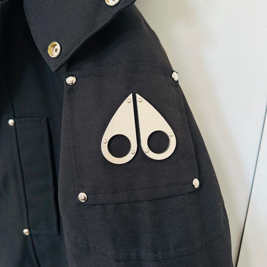 MOOSE KNUCKLES ブラック ダウンジャケット Sサイズ