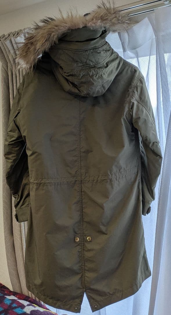 Riko　ドゥーズィエムクラスモッズコートキルティングライナーファー　38