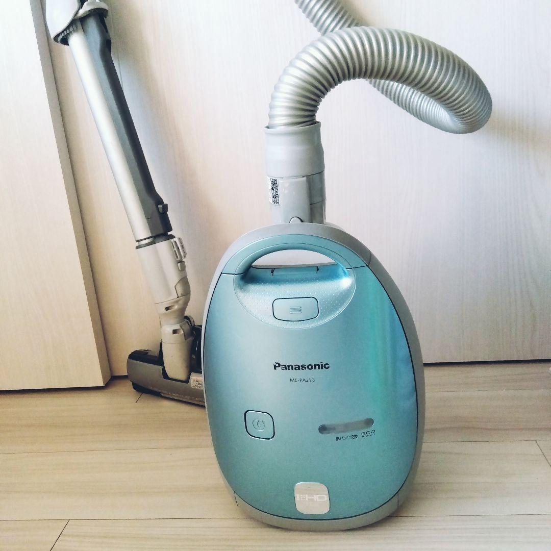 希少 廃盤Panasonic 掃除機　美品 MC-PA21G-P紙パック式掃除機