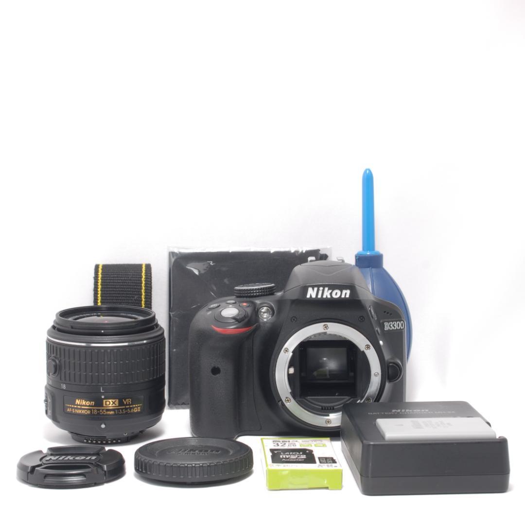 ⭐️カメラデビューにも⭐️Nikon D3300 ニコン デジタル一眼レフ