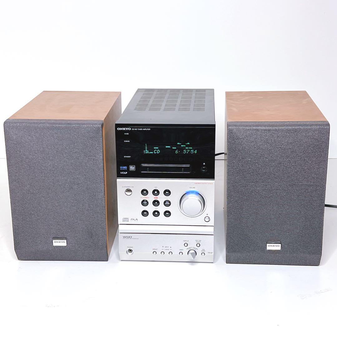 【極美品・動作品】 ONKYO FR-B7 D-B7 ミニコンポ CD MD