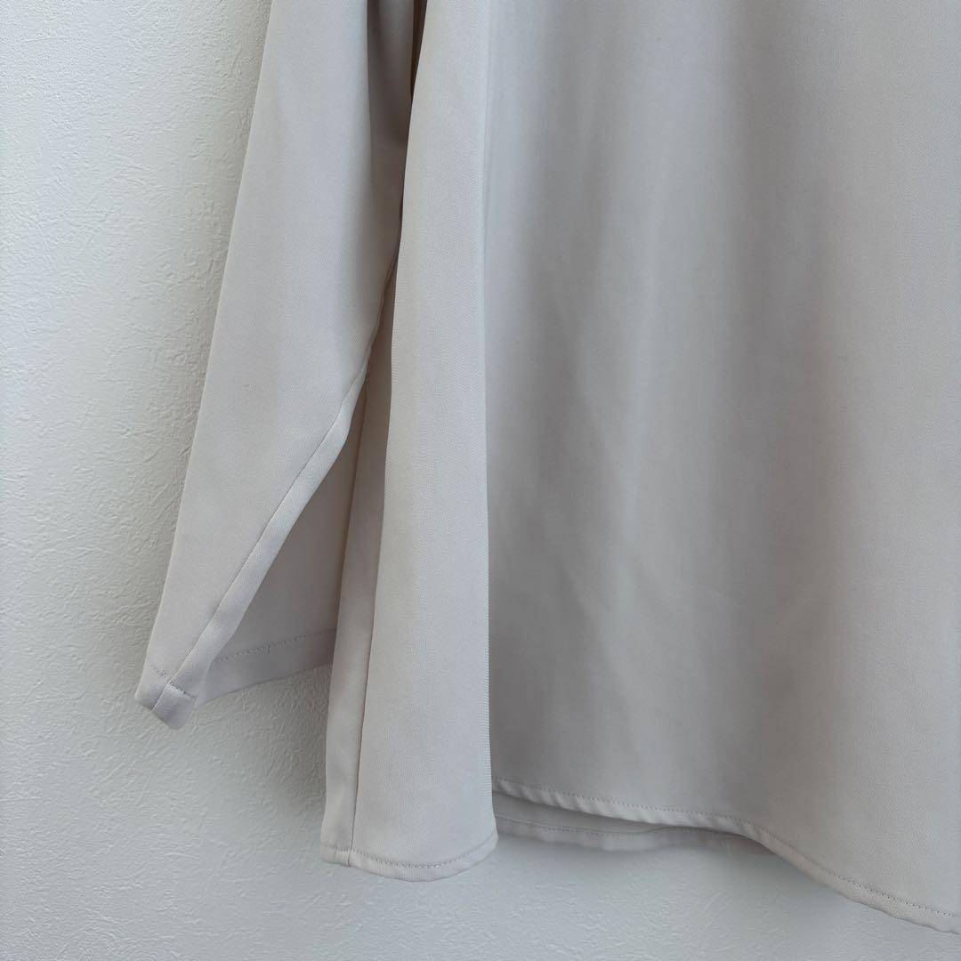 【美品】セオリーリュクス ボウタイ風ブラウス　３８サイズ