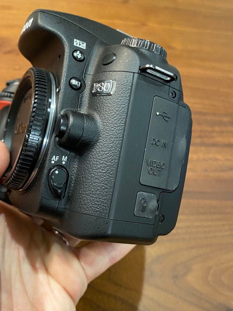 Nikon D80 CCDデジタル一眼レフカメラ ショット数　291枚