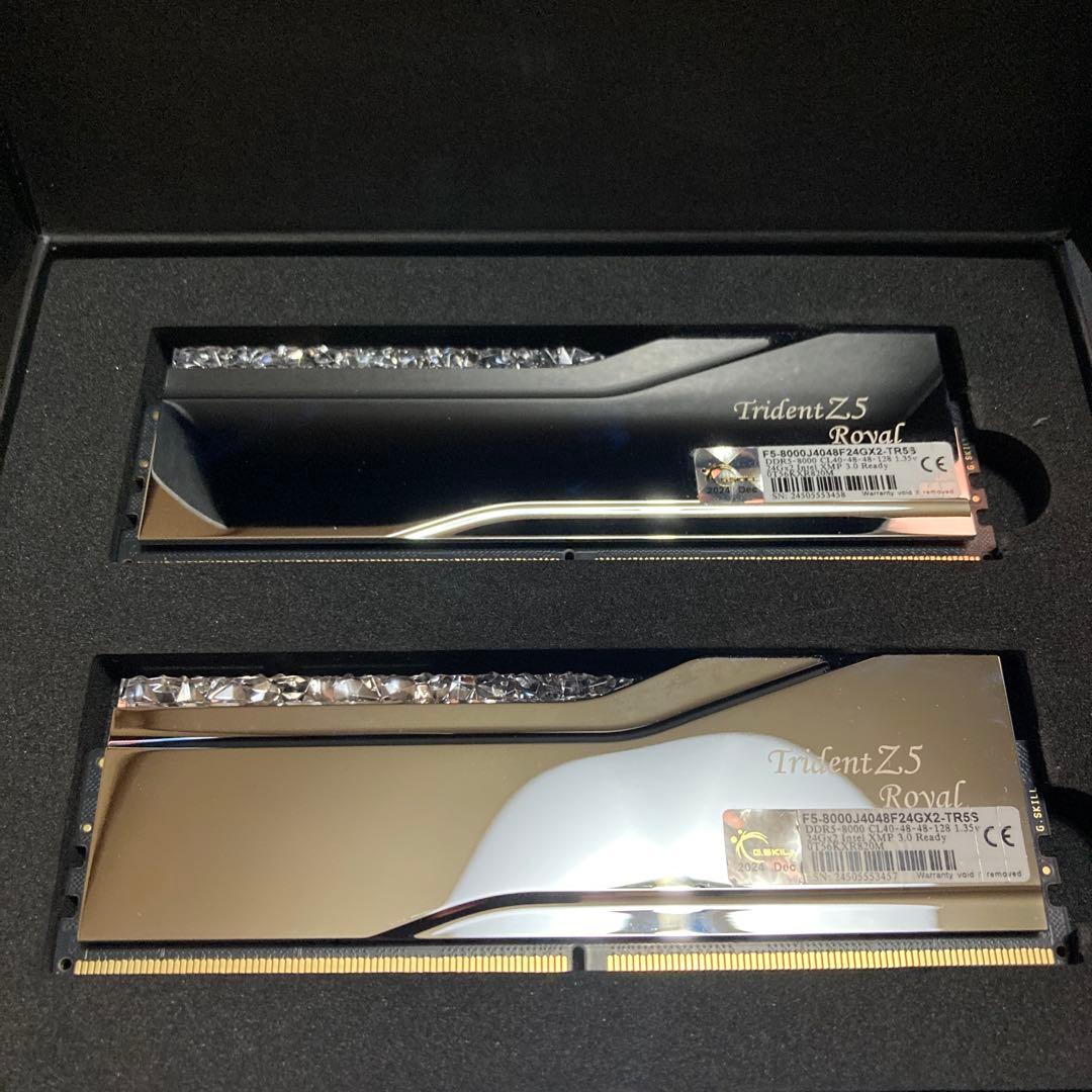 G.Skill DDR5 8000mhz （24GB×2枚）