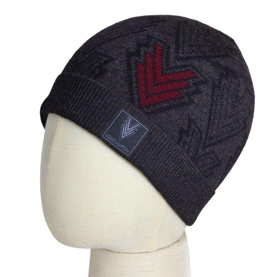 美品 ルイヴィトン トリプルV ビーニー ニット帽 ニットキャップ