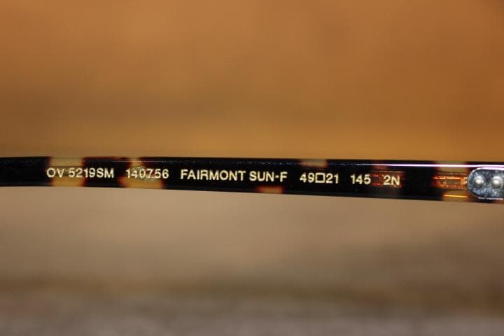 OLIVER PEOPLES FAIRMONT SUN-F DTB サングラス