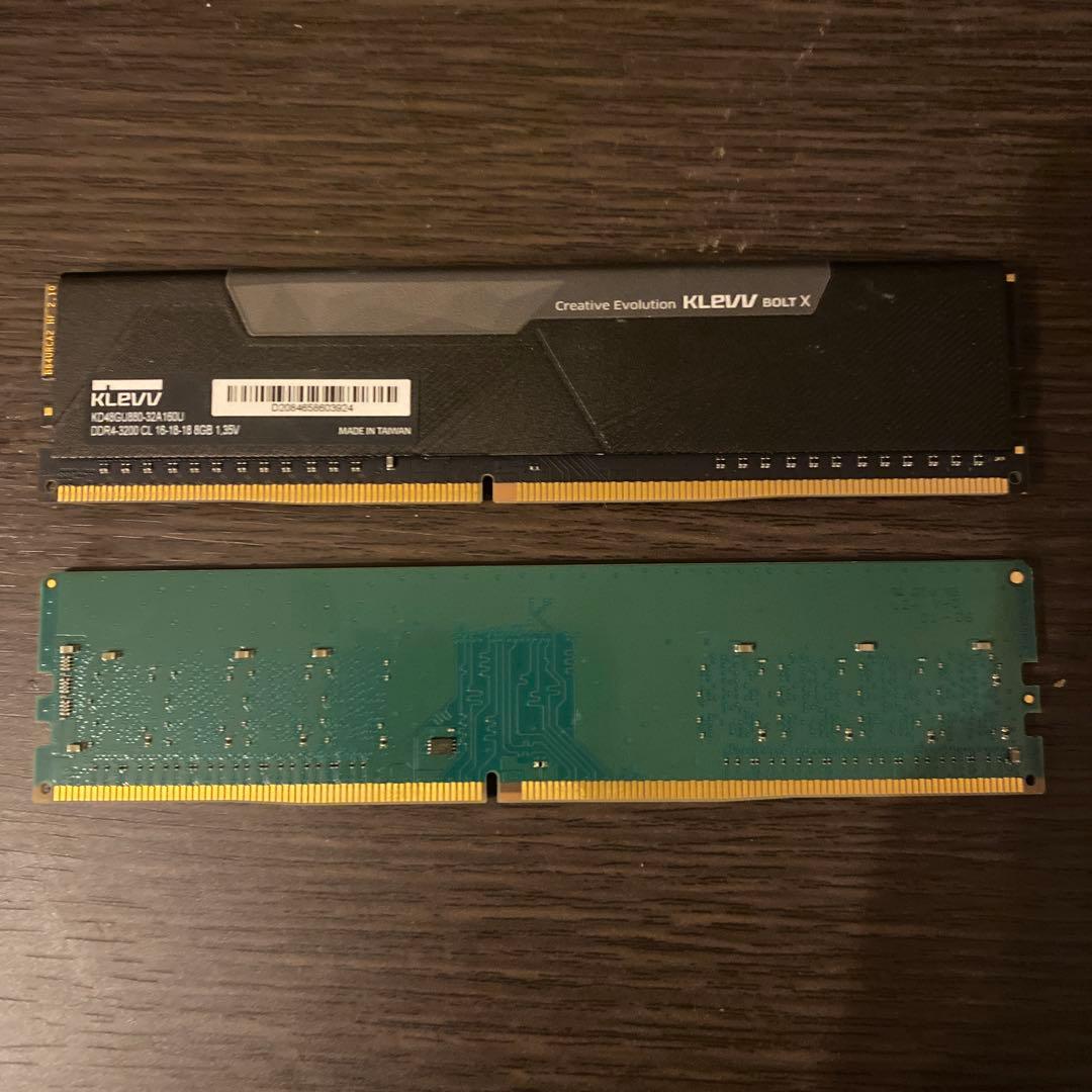 PCメモリ 288Pin DDR4 3200 PC4-25600 8GB