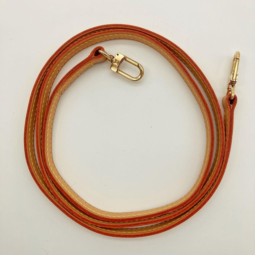 極美品 ルイヴィトン ショルダーストラップ ベルト 肩紐 ヌメ革 1.2×120
