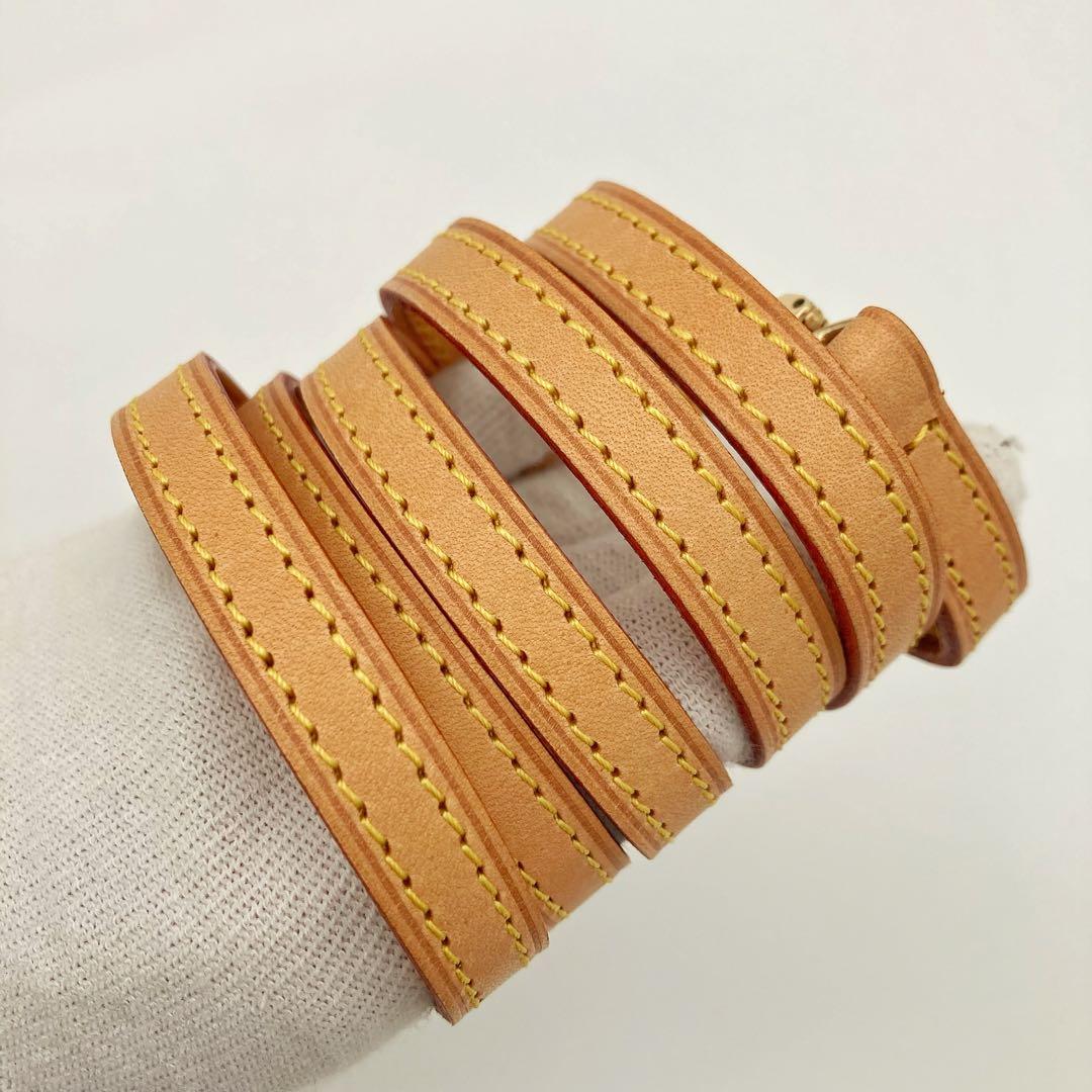 極美品 ルイヴィトン ショルダーストラップ ベルト 肩紐 ヌメ革 1.2×120