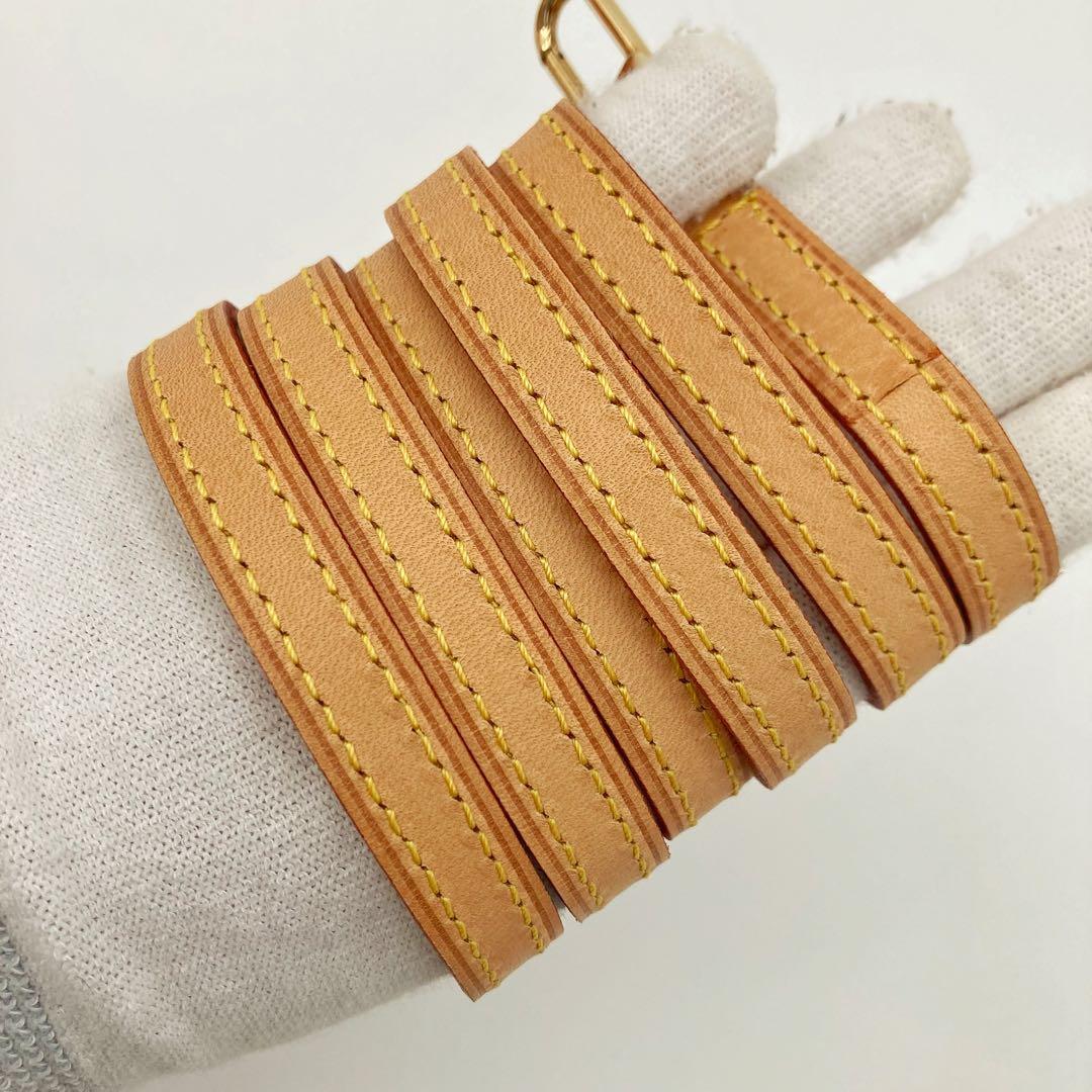 極美品 ルイヴィトン ショルダーストラップ ベルト 肩紐 ヌメ革 1.2×120