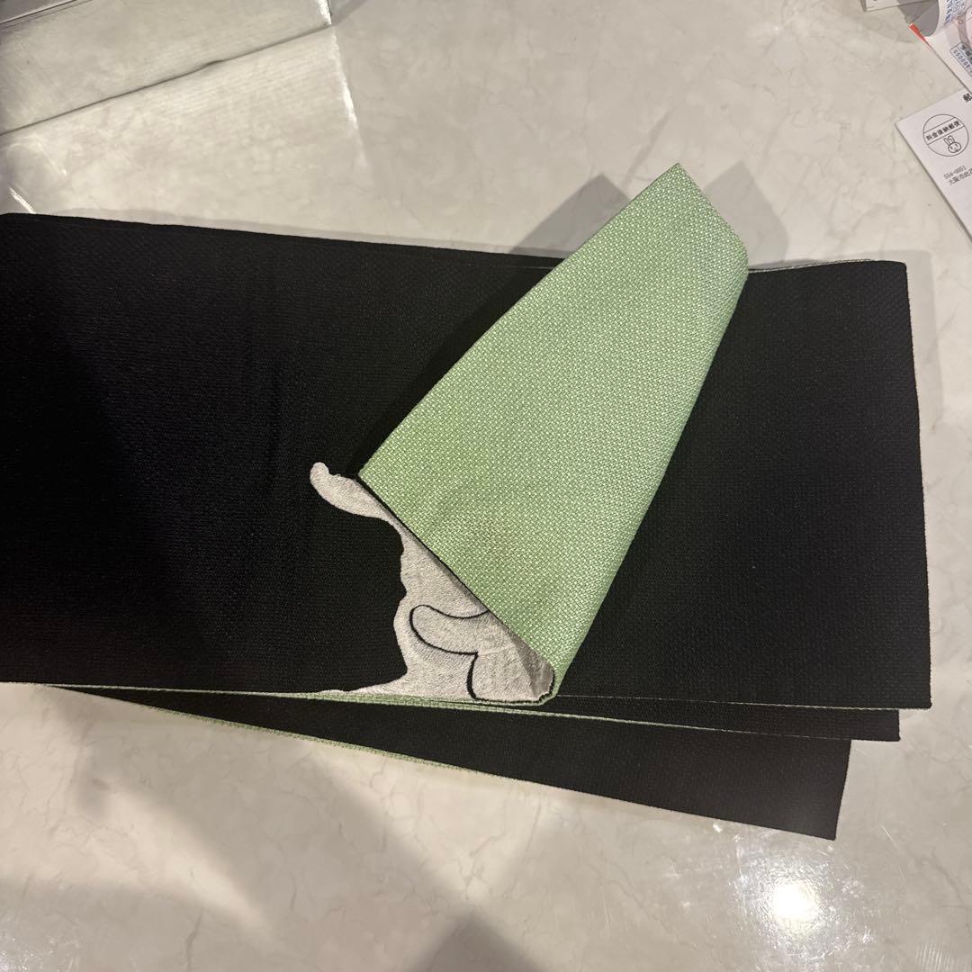 ふりふ　半巾帯　ごろん猫