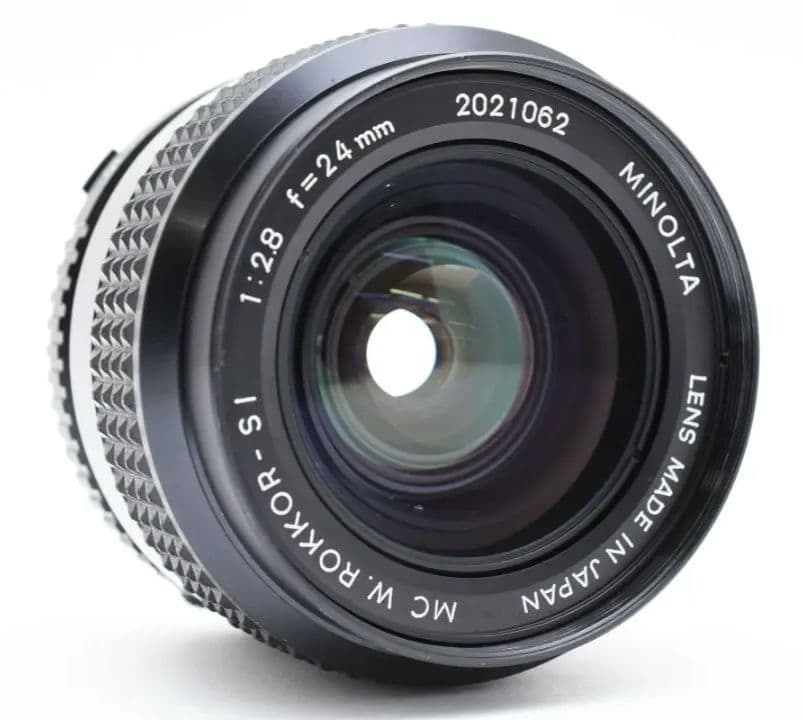 ☆美品☆ Minolta MC W.Rokkor 24mm F/2.8 8030