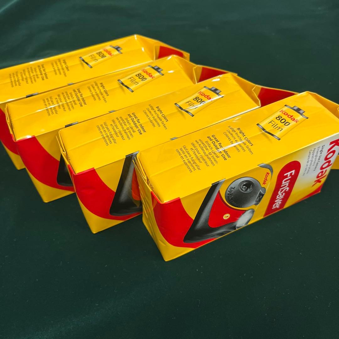 コダック レンズ付フィル厶 (使い捨てカメラ) Fun Saver 6個セット