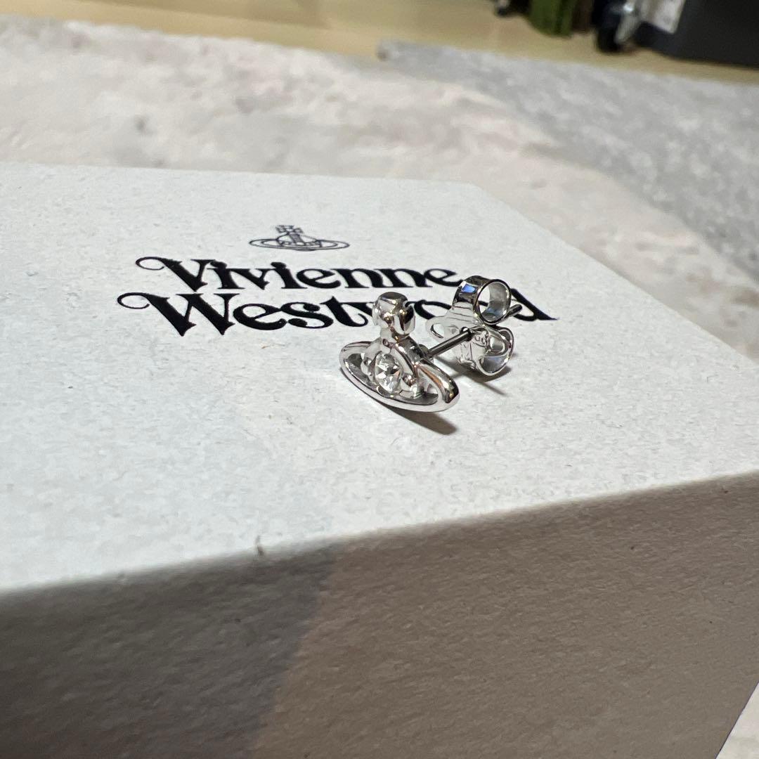 値下げ Vivienne Westwood 片耳ピアス 確実正規品 証明書付き