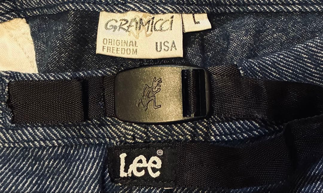 GRAMICCI × Lee コラボ ペインター クロップドパンツ グラミチ