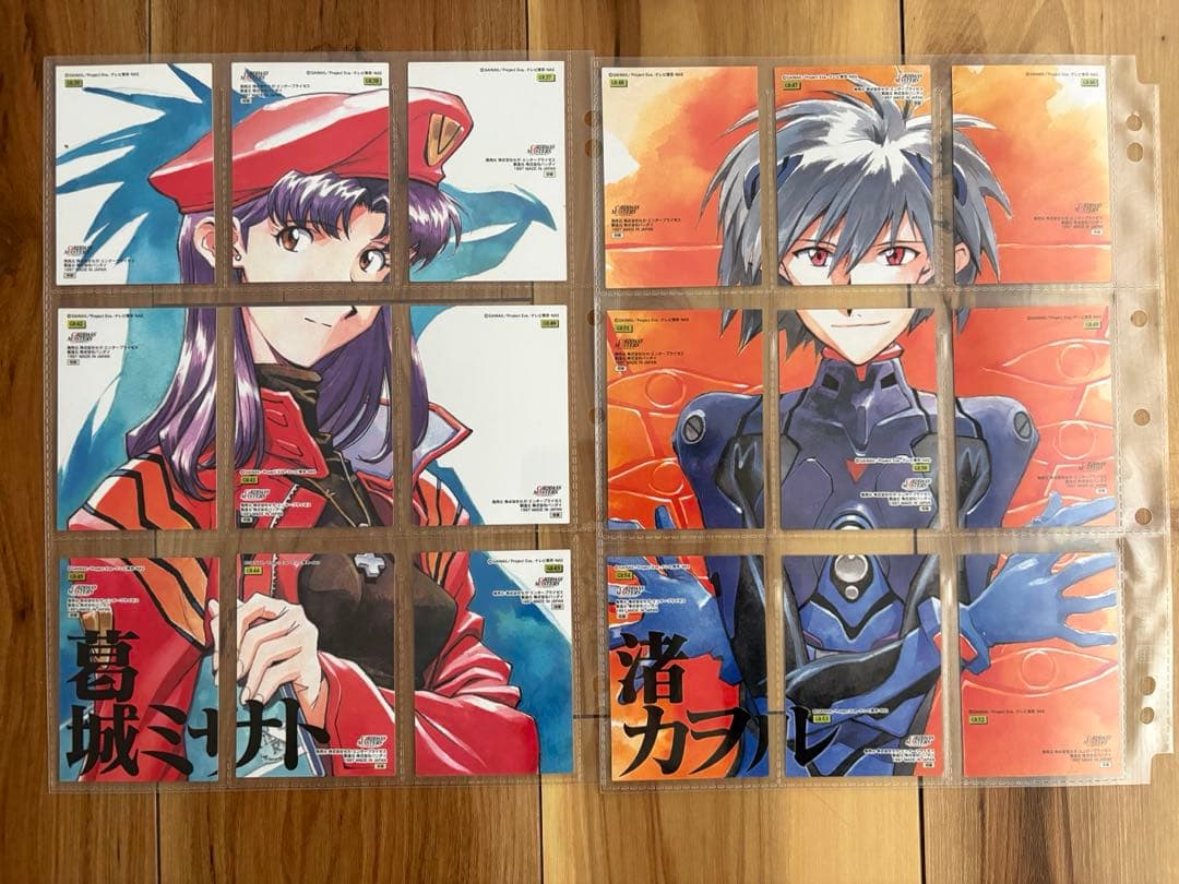 新世紀エヴァンゲリオン カードダスマスターズ2 セミコンプ 初版　箱付き