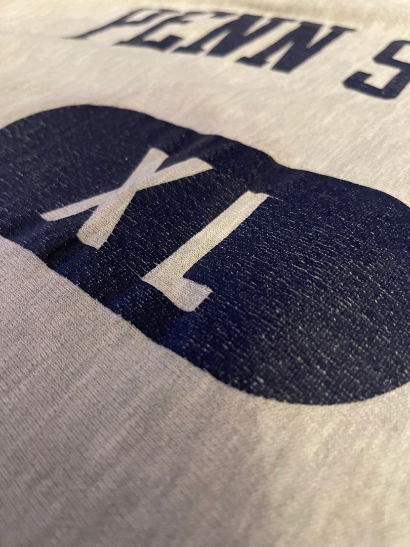 s*a様 Champion XL カレッジ　リバースウィーブ　刺繍タグ　三段プリ