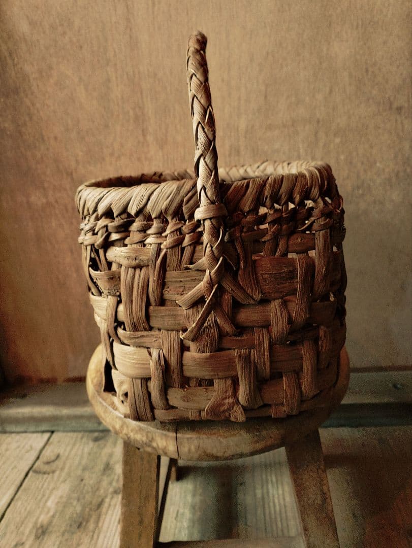 K*e様 信州安曇野の山葡萄かごバック。里山手仕事