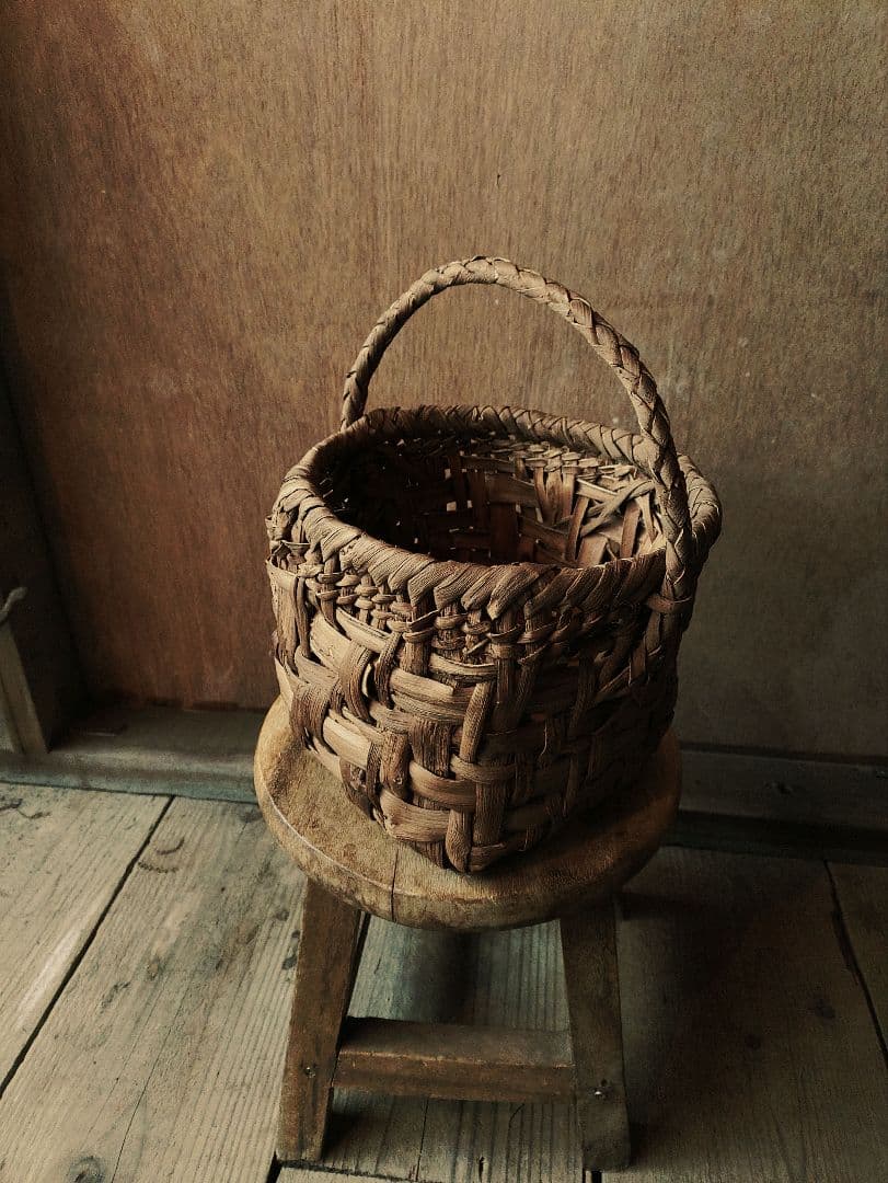 K*e様 信州安曇野の山葡萄かごバック。里山手仕事
