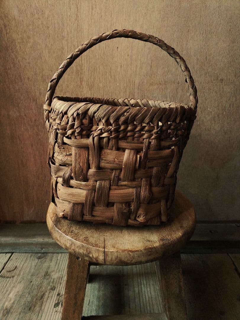 K*e様 信州安曇野の山葡萄かごバック。里山手仕事