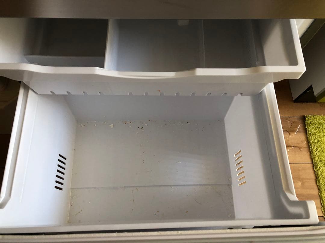 20年製 日立 375L 3ドア 冷蔵庫 R-V38KVL(K)