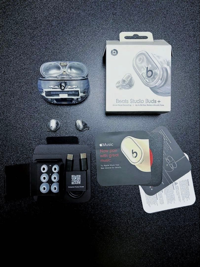 【美品】Beats Studio Buds + トランスペアレント【最終値下げ】