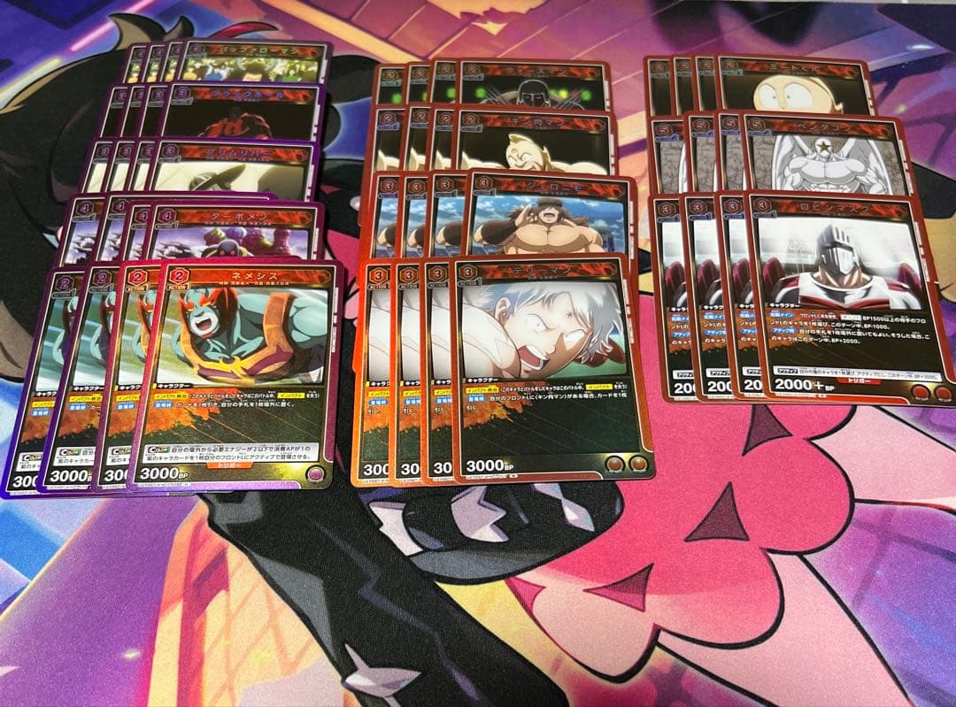 ユニオンアリーナ キン肉マン SR以下4コンセット③