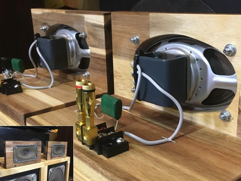 Telefunken ビンテージ アドオン75x130㎜ ツィータシステム ペア