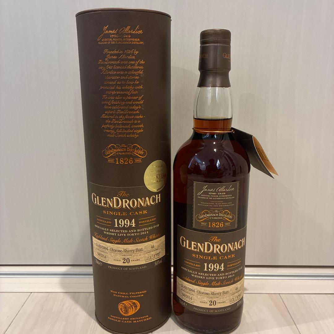 グレンドロナック1994 20年 Oloroso Sherry Butt