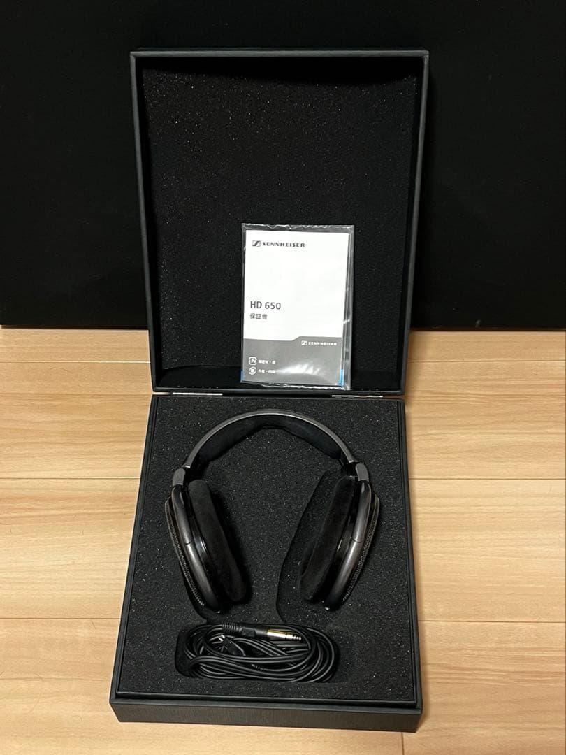 Sennheiser HD650 開放型モニター　ヘッドホン