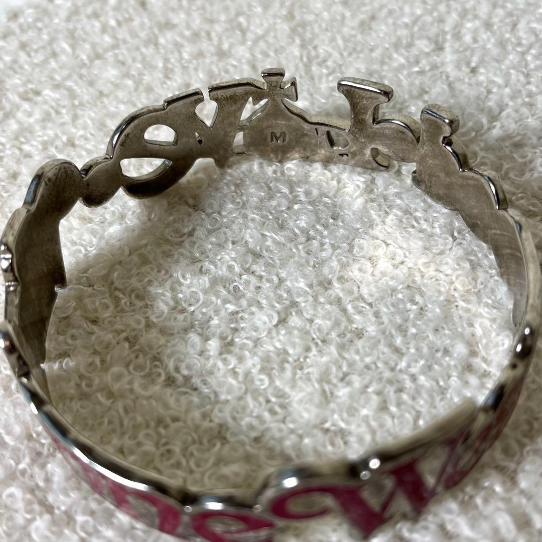 美品　Vivienne Westwood バングル　オーブ　LOVE M