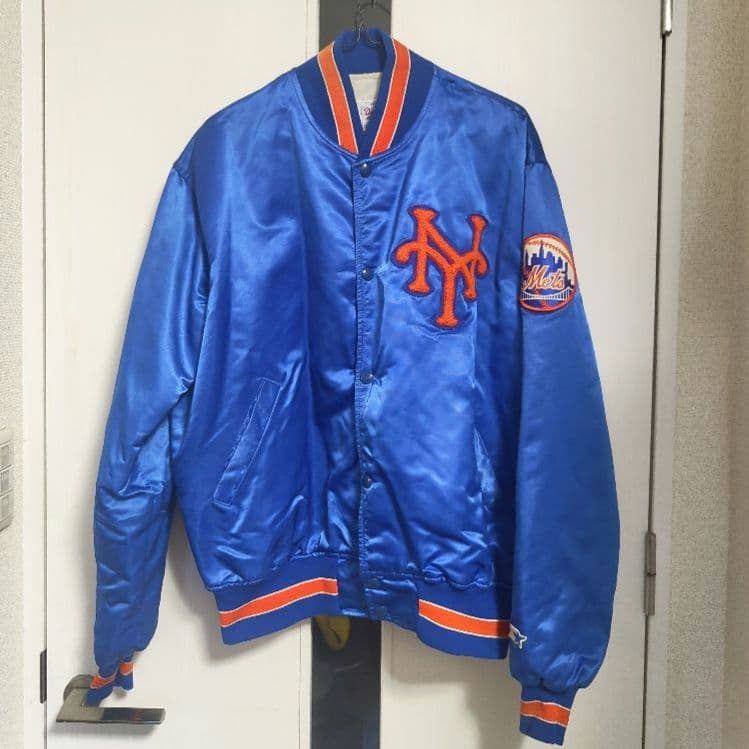 80s 90s MLB ニューヨークメッツ スタジャン