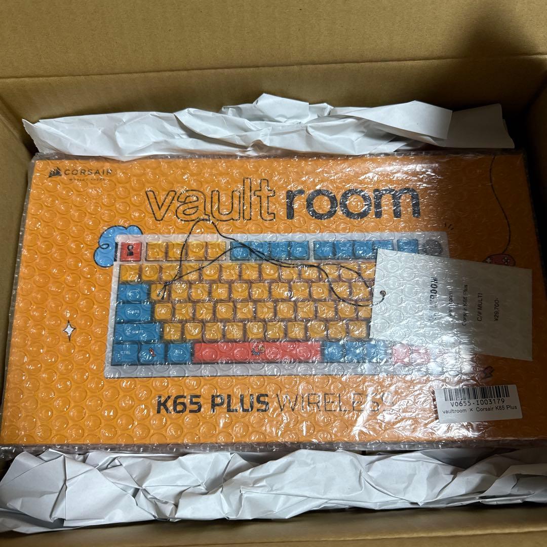 【新品】vaultroom × Corsair K65 PlusWireless
