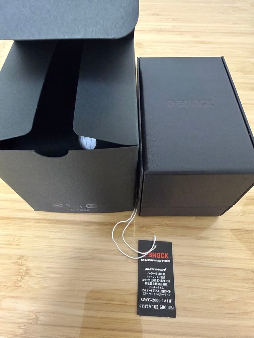 【未使用】GWG-2000-1A1JF マッドマスター G-SHOCK ブラック