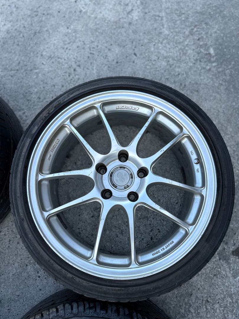 エンケイ　ホイールタイヤ　セット　4本　225/40R18