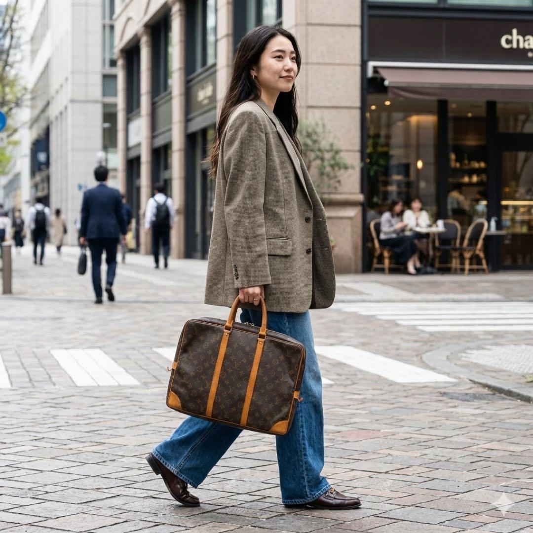 ルイヴィトン モノグラム ポルトドキュマン ヴォワヤージュ PD ビジネスバッグ