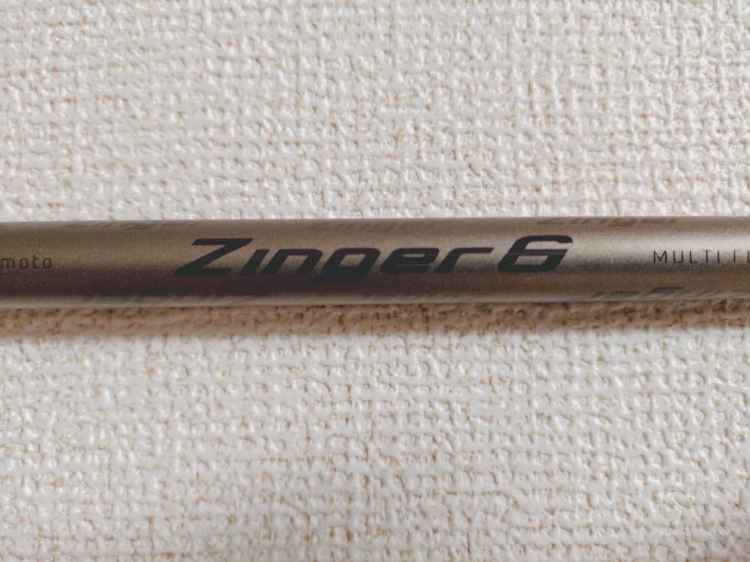 シンカグラファイトZinger 6 ブラック テーラメイドスリーブ