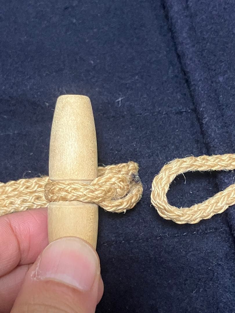 Original Monty NAVY モンティ ダッフルコート Sサイズ